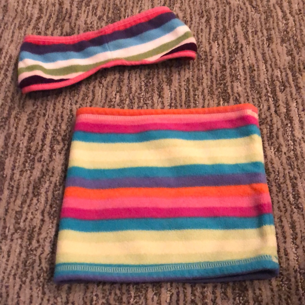 Fleece Neck Gaiter and Headwrap